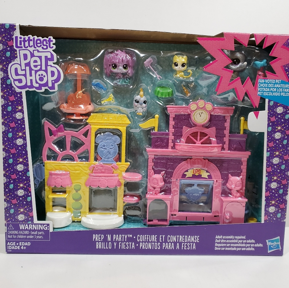 Littlest Pet Shop Prep 'n Party Playset